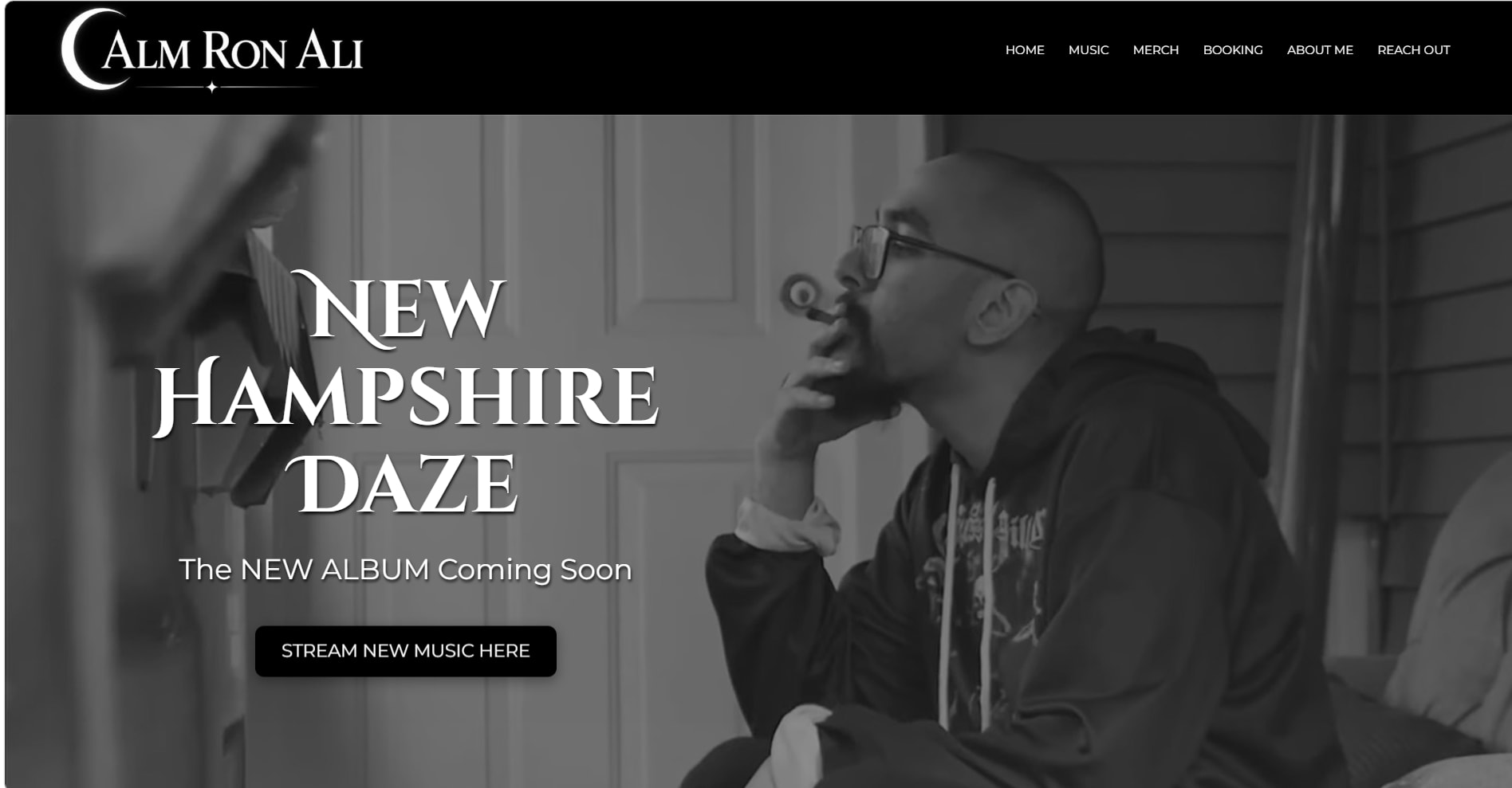 Calm Ron Ali website