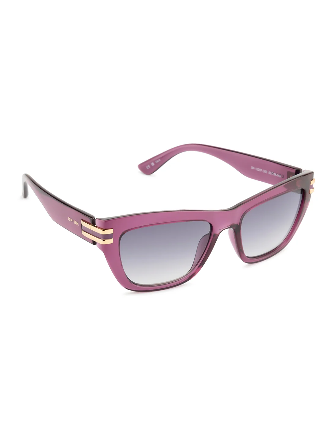 Opium OP-10207-53-C03 Sunglasses angle 2