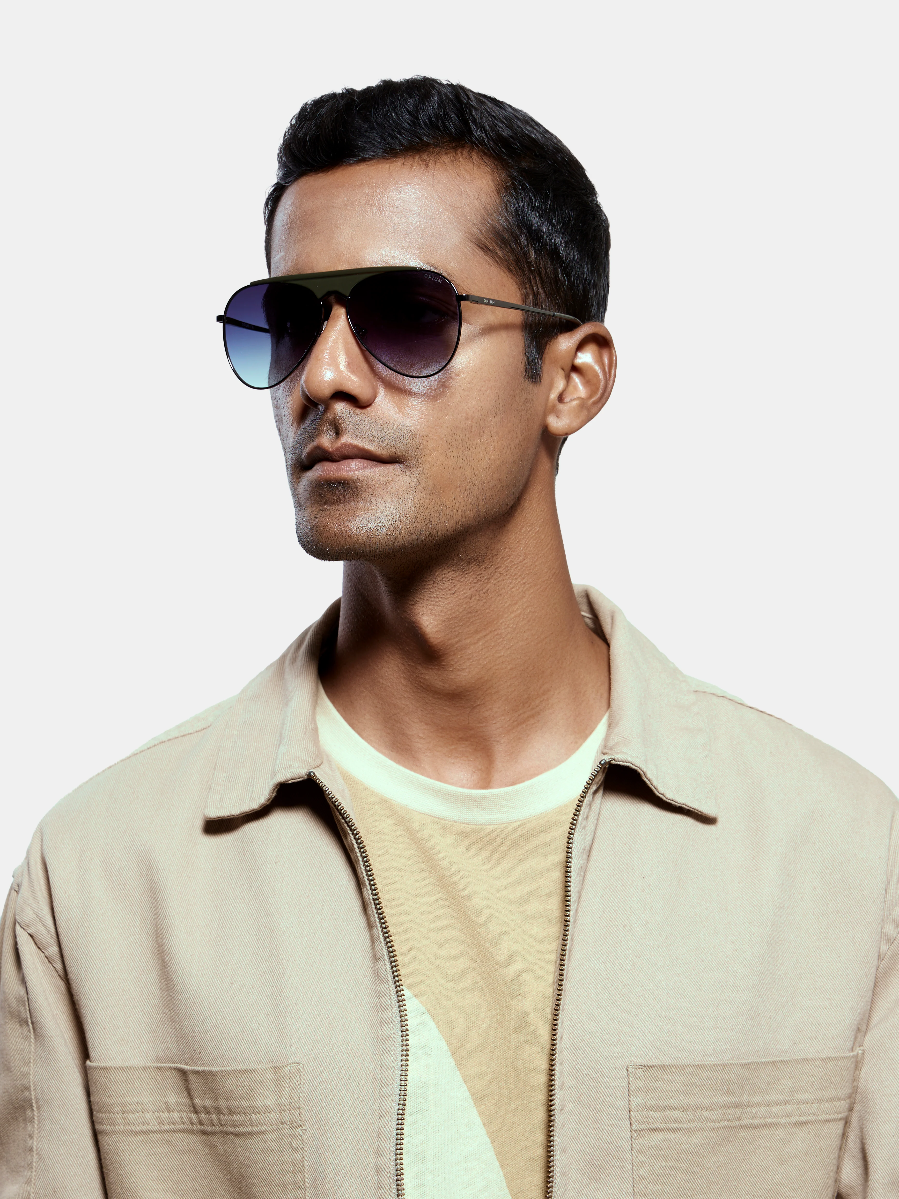 Opium OP-10252-59-C03 Sunglasses angle 2