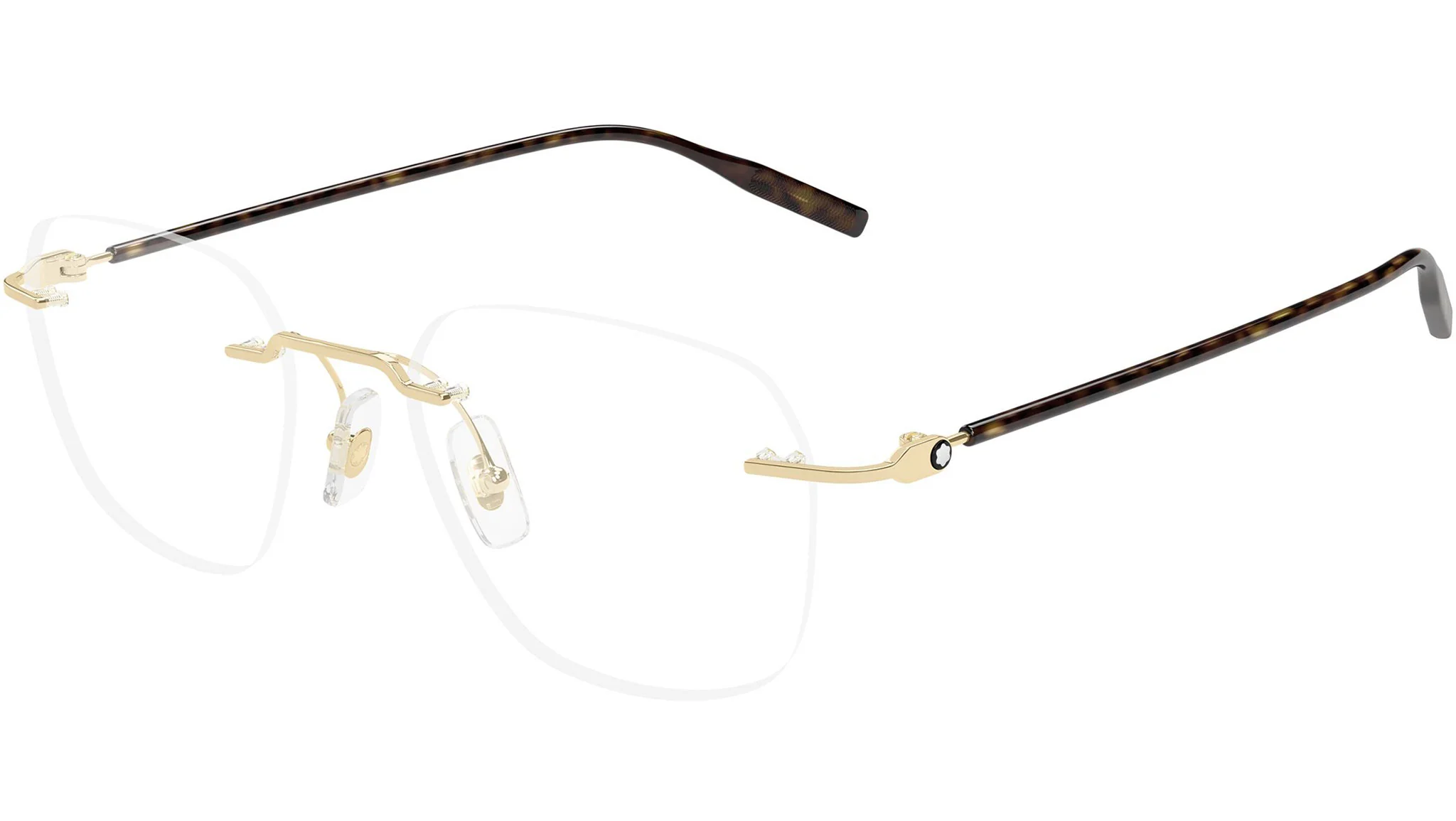 Montblanc MB-0430O-51-003 Eyeglasses angle 2