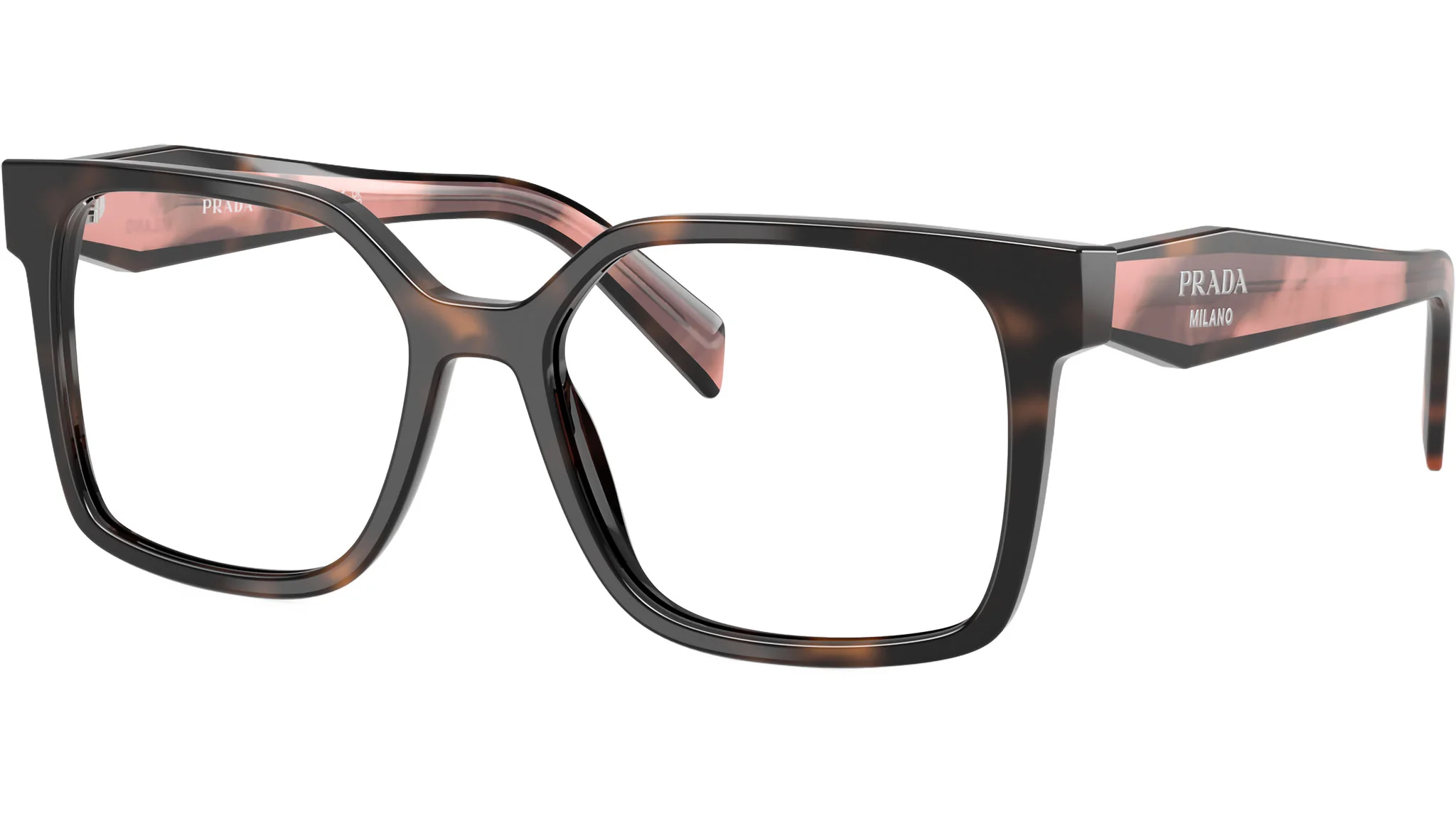 Prada PR-0PRB03V23A1O154 Eyeglasses angle 2