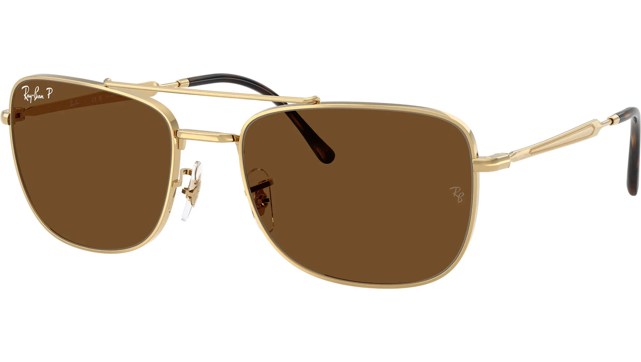Ray-Ban RB-3755-62-001/57 Sunglasses angle 2