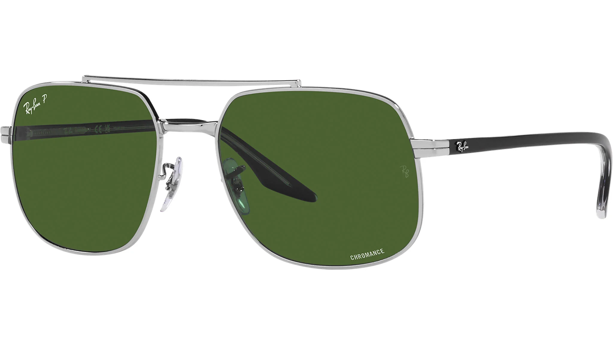 Ray-Ban RB-3699-59-003/P1 Sunglasses angle 2