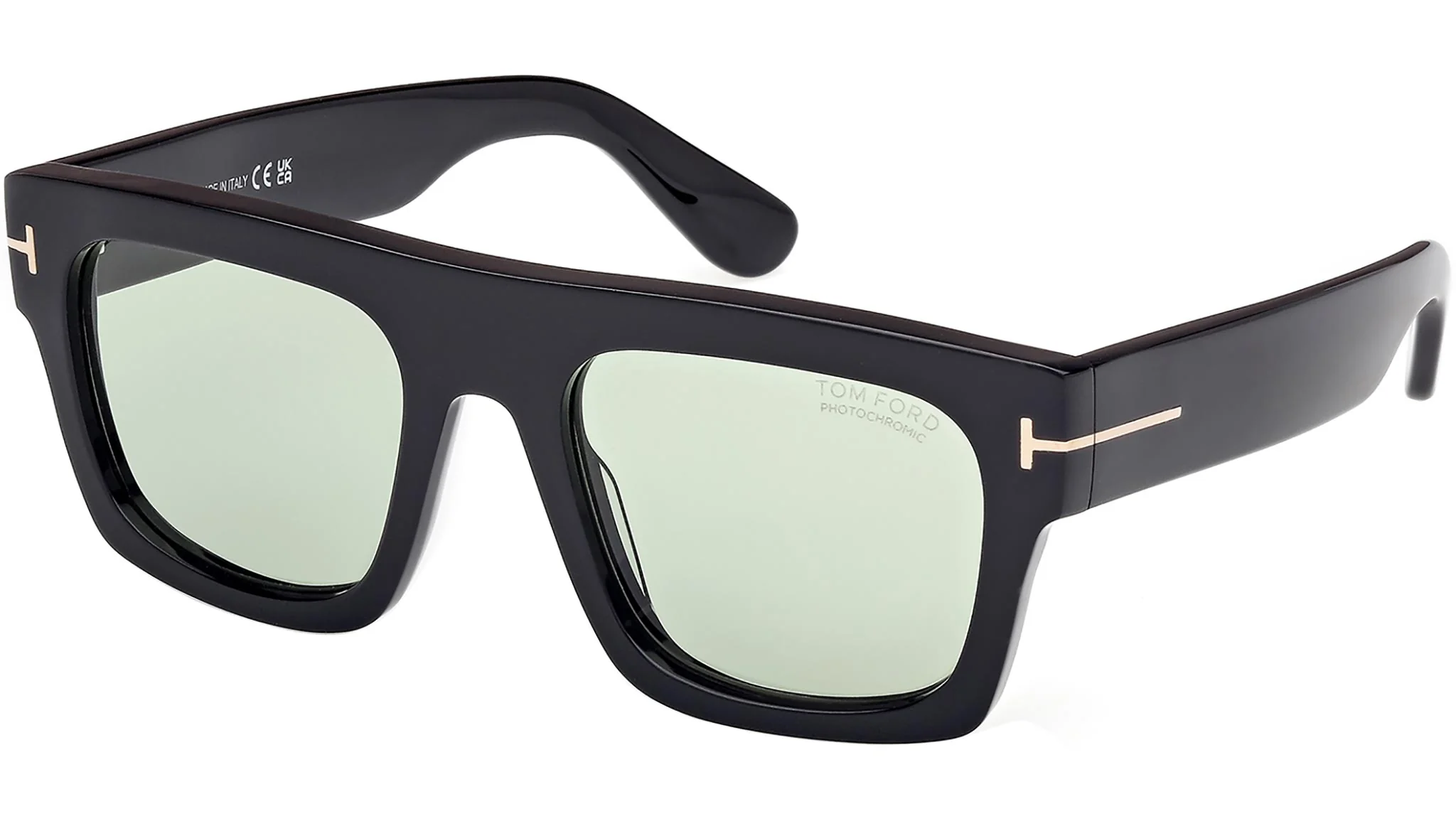 Tom Ford TF-FT0711 53 01N-53-01N Sunglasses angle 2