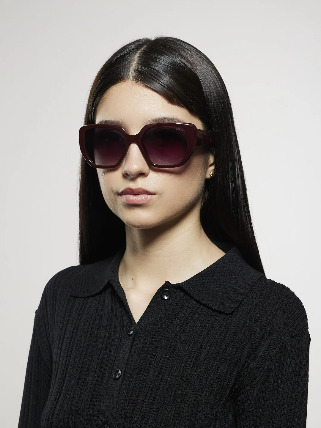 Opium OP-10326-54-C02 Sunglasses angle 2