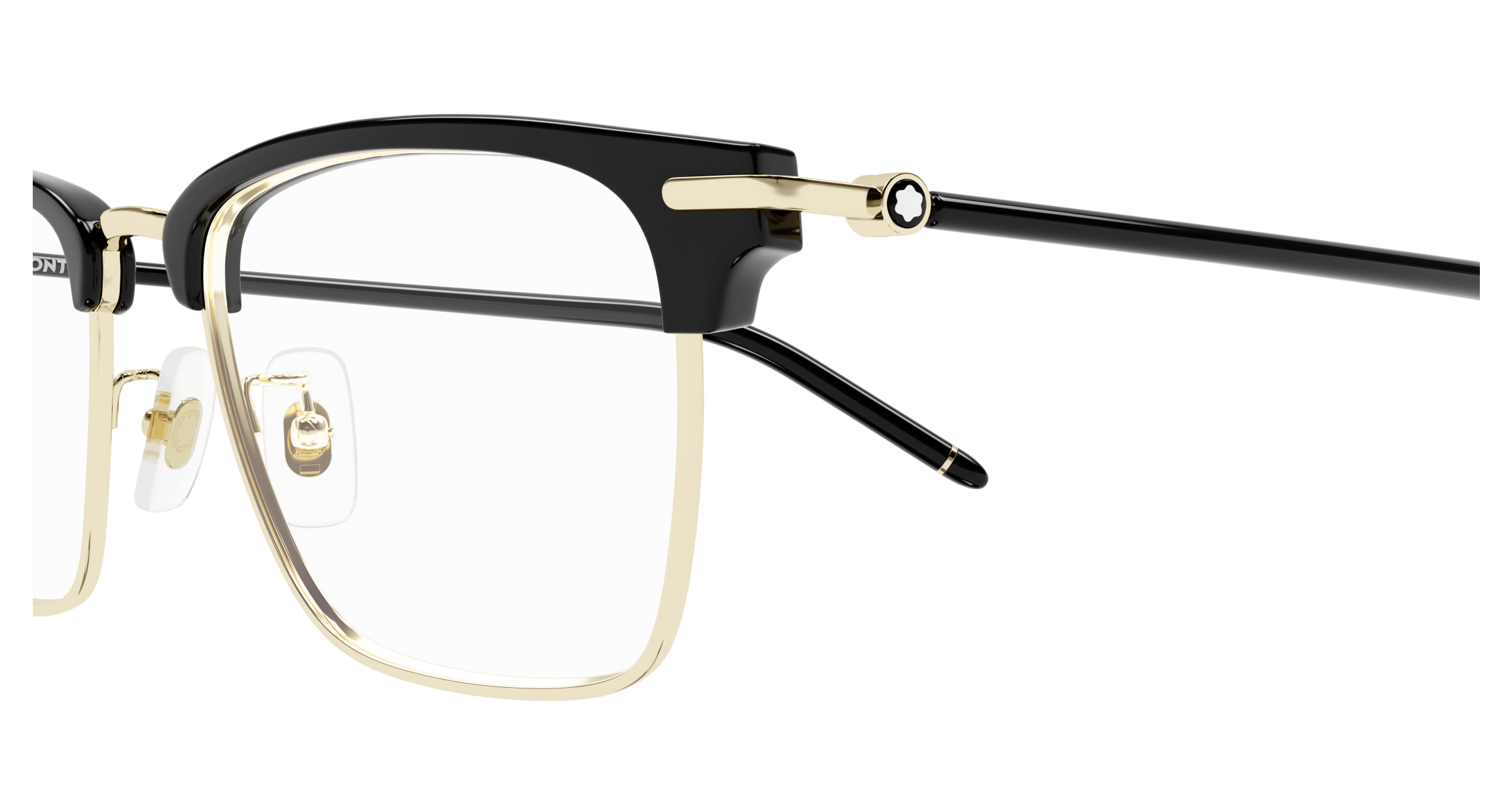 Montblanc MB-0409O-52-002 Eyeglasses angle 2