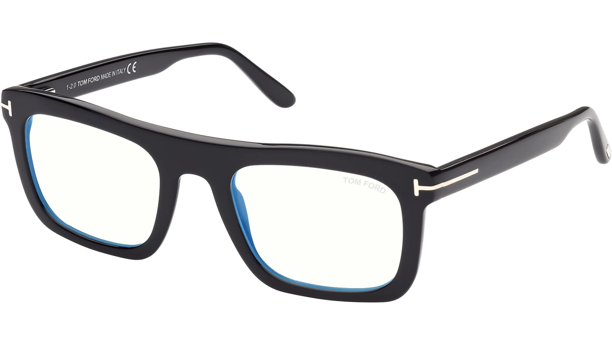 Tom Ford TF-5757-B 52 001 Eyeglasses angle 2