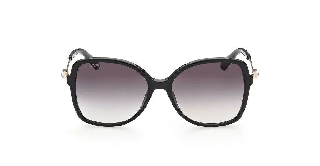 Swarovski SW-SK0329 57 01B-57-01B Sunglasses