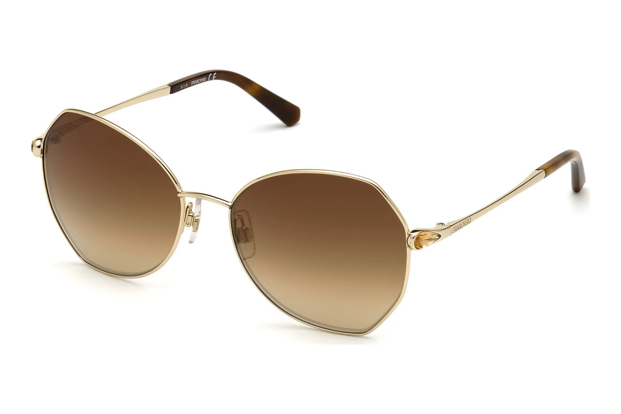 Swarovski SW-SK0266 57 32G-57-32G Sunglasses