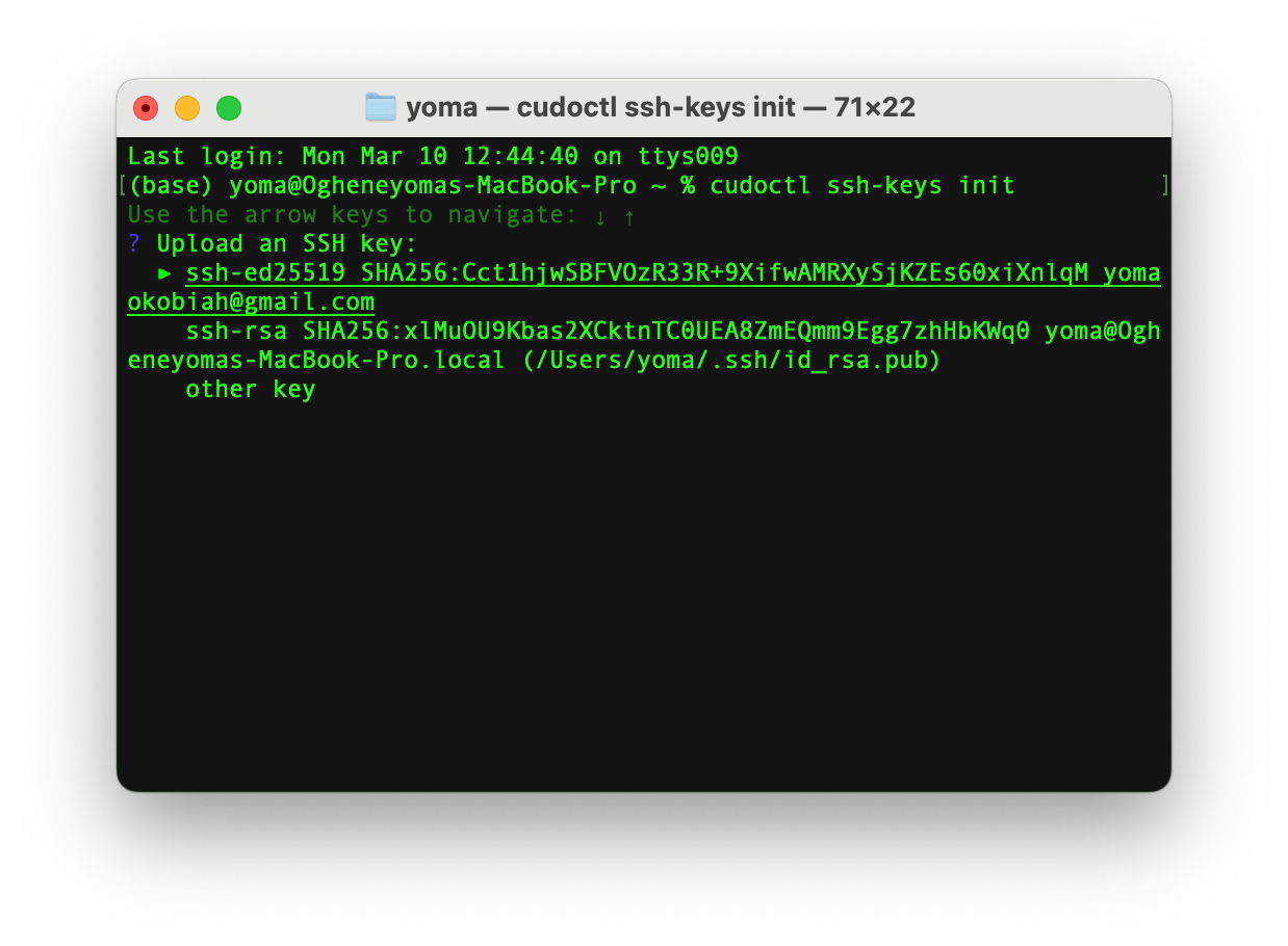 ssh