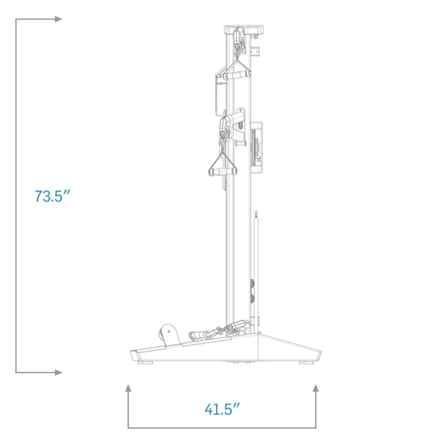 dimensional view of product