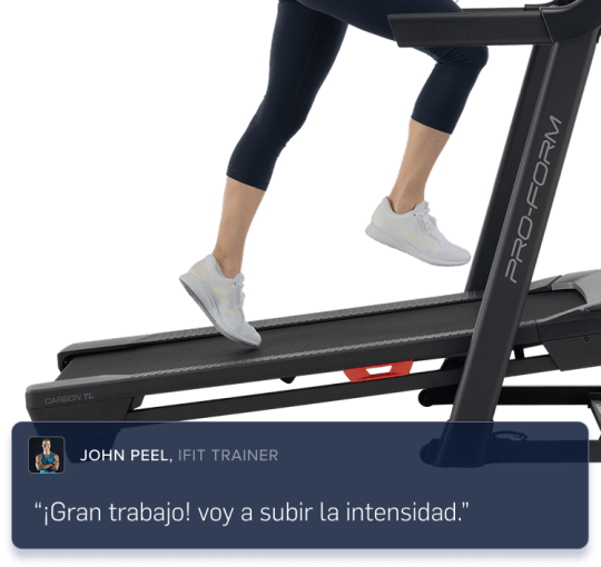 cinta de correr con inclinacion