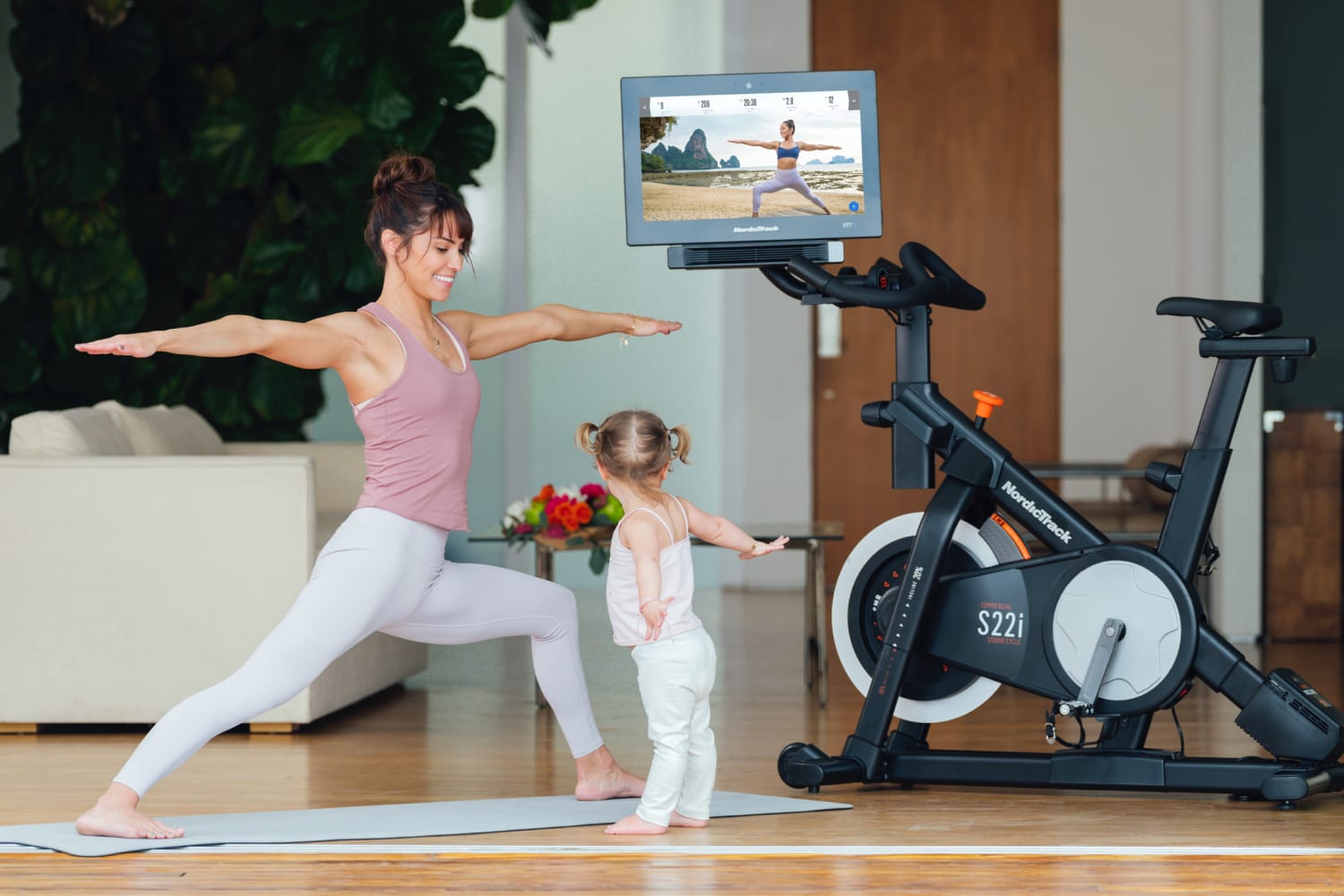 nordictrack commercial s22i studio cycle exercise bike ntex02117nb