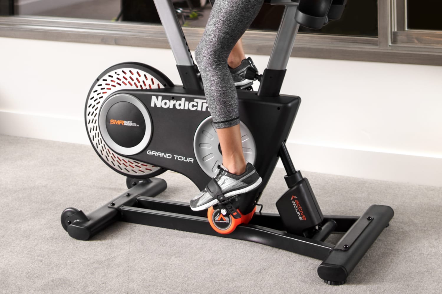 NordicTrack Grand Tour Pro Exercise Bike with 10 In. HD