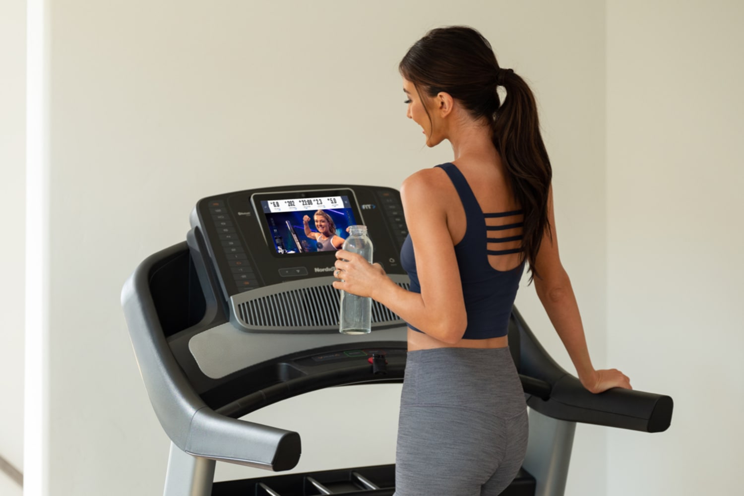 New 2021 Commercial 1750 Treadmill Nordictrack Nordictrack commercial series 10 hd touchscreen display treadmill 1750 model + 1 year ifit membership. commercial 1750