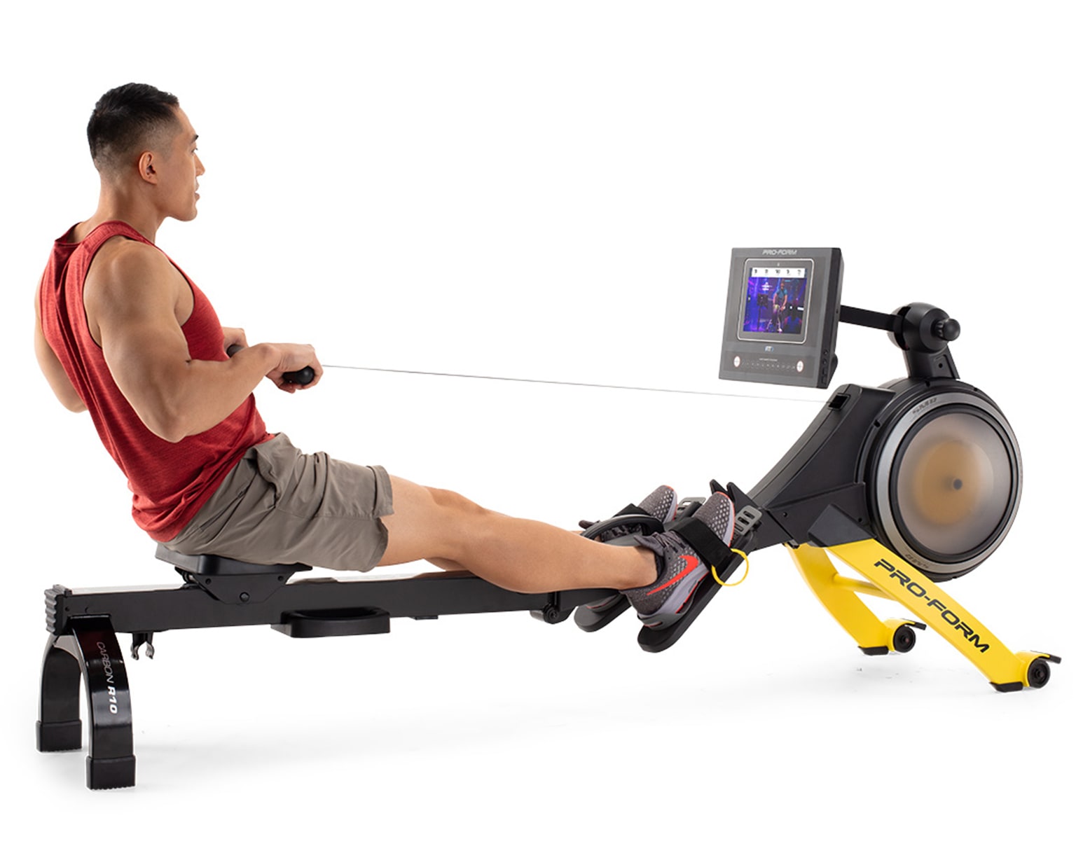 ProForm Carbon R10 Rower Review Cross Trainer Guides