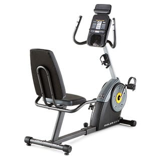 Workout Warehouse Gold's Gym Cycle Trainer 400 Ri Exercise Bike Exercise Bikes Gold's Gym Cycle Trainer 400 Ri Exercise Bike