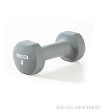 Workout Warehouse Weider 8 lb. Neoprene Dumbbell Accessories 