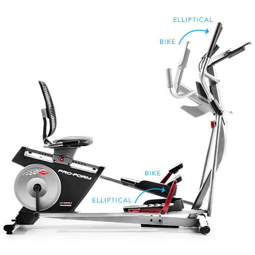 elliptical hybrid trainer