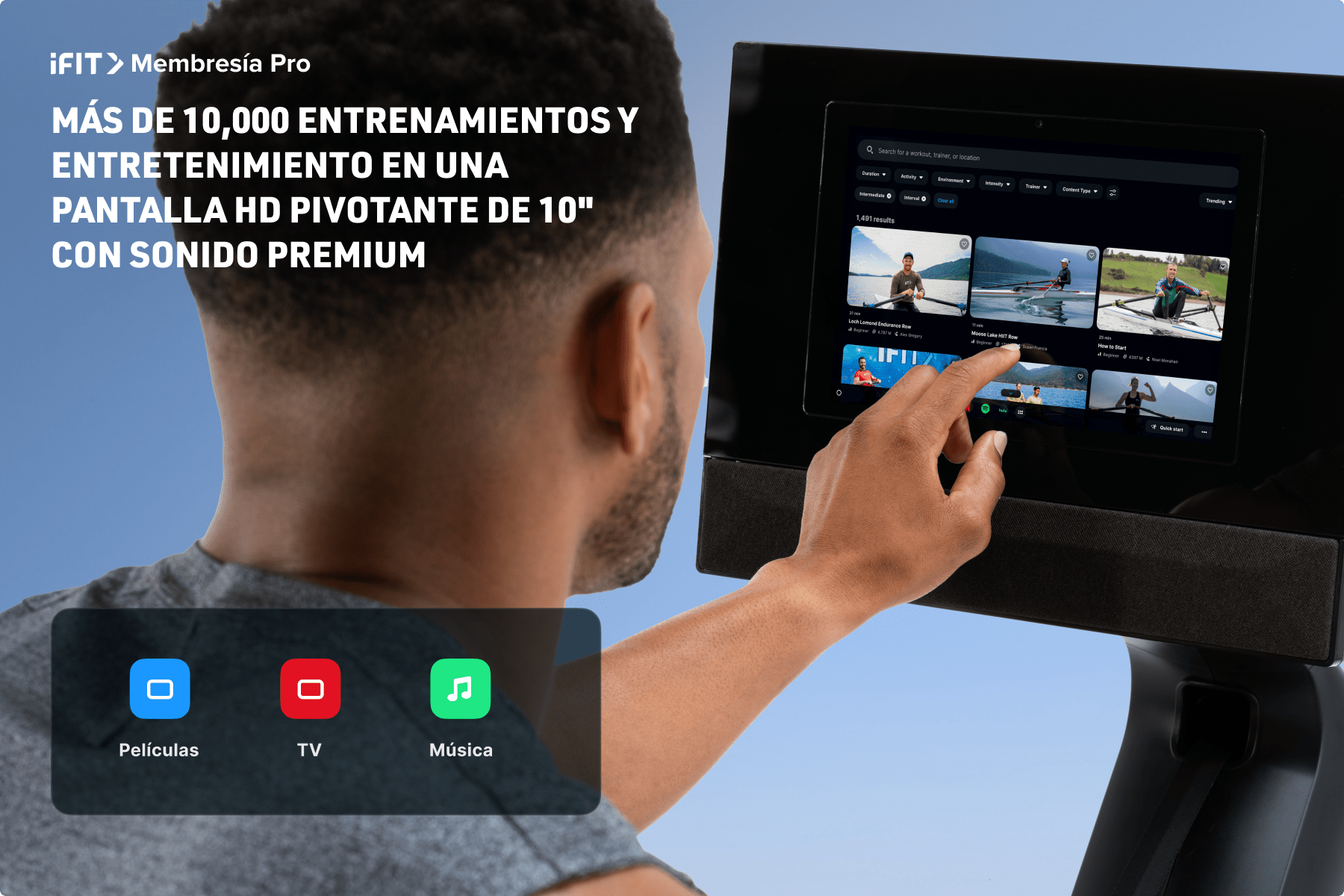 NordicTrack NUEVO Remadora RW700 gallery image