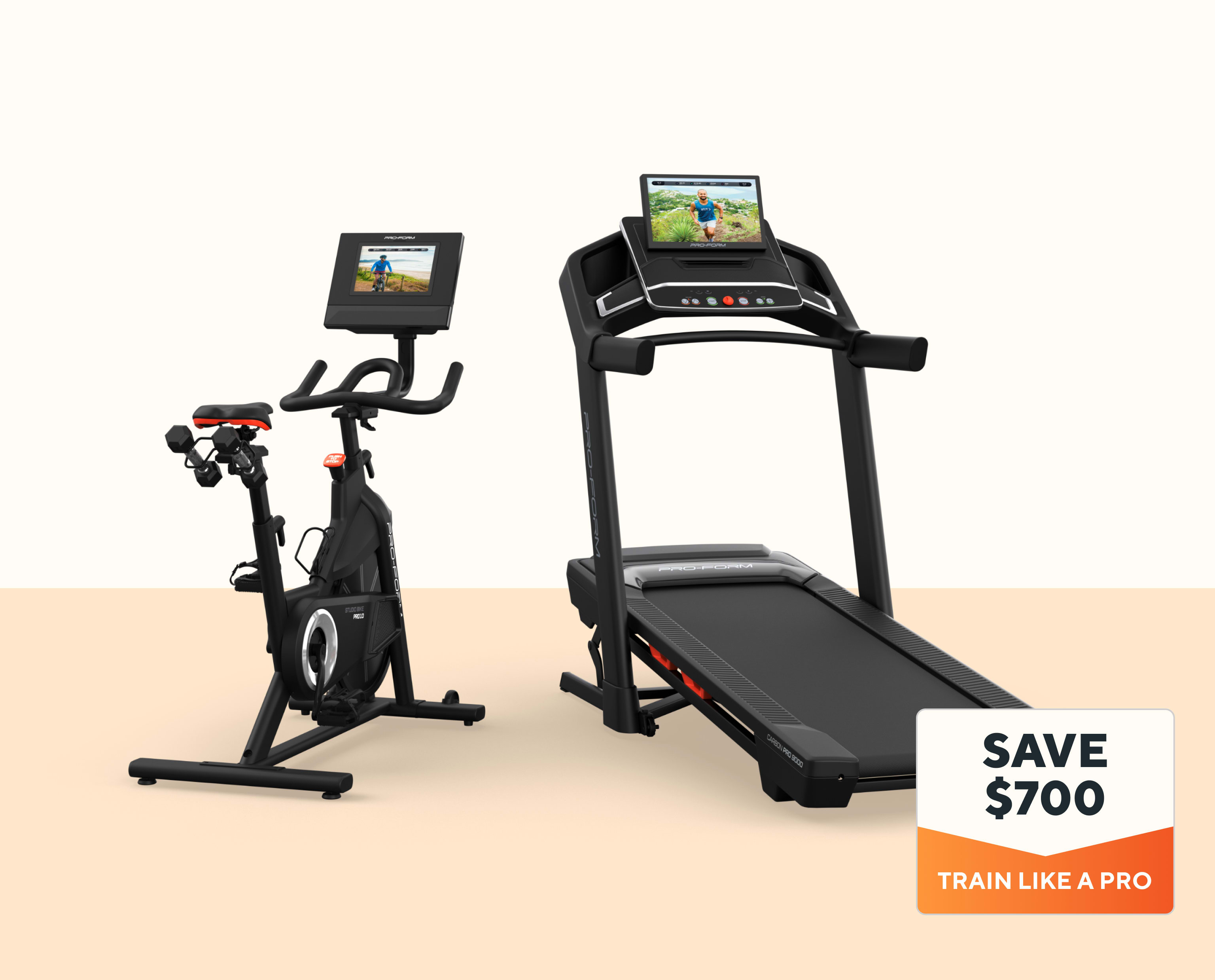 ProForm Treadmills Treadmill & Bike Bundle gallery image 3