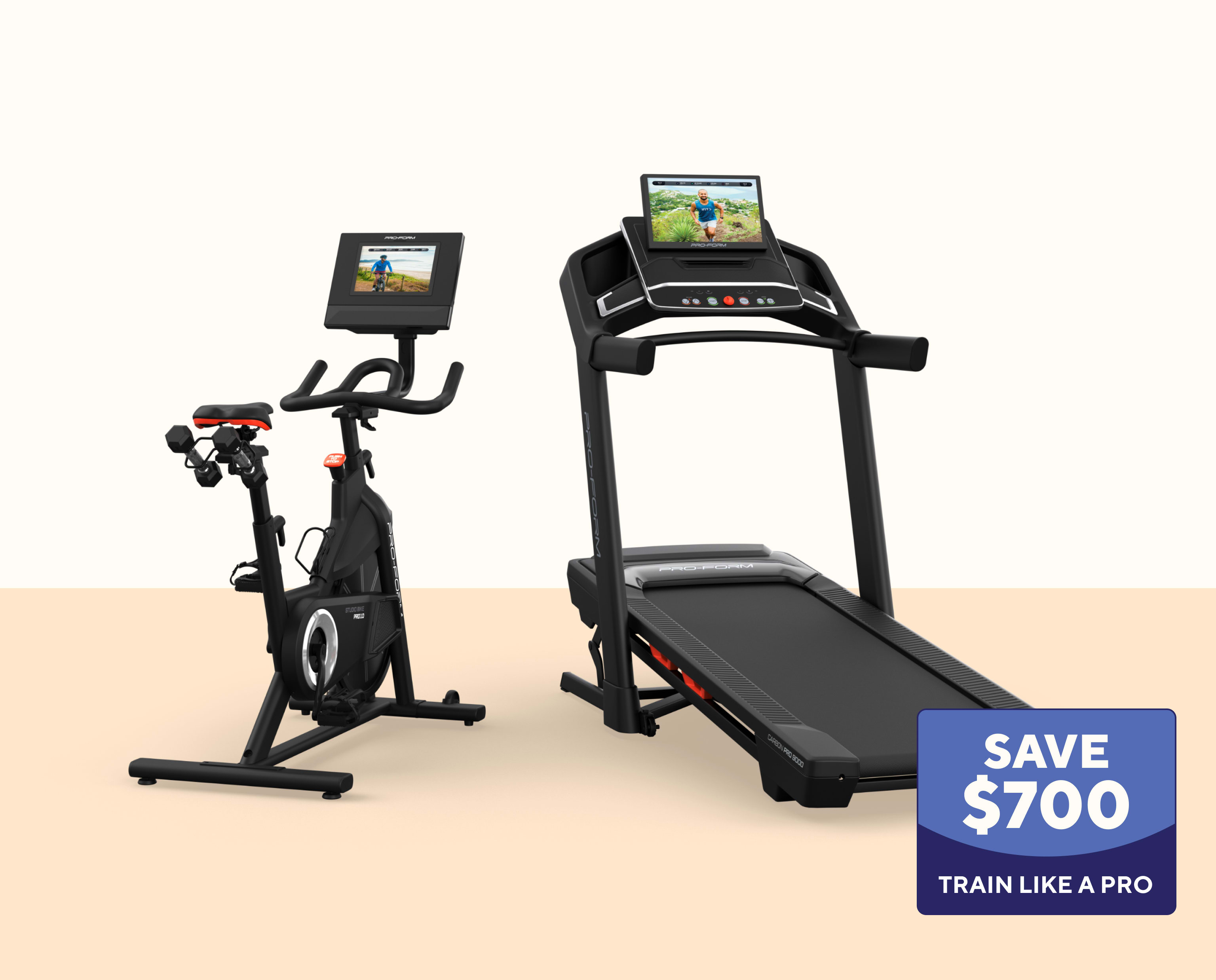 ProForm Treadmills Treadmill & Bike Bundle gallery image 3