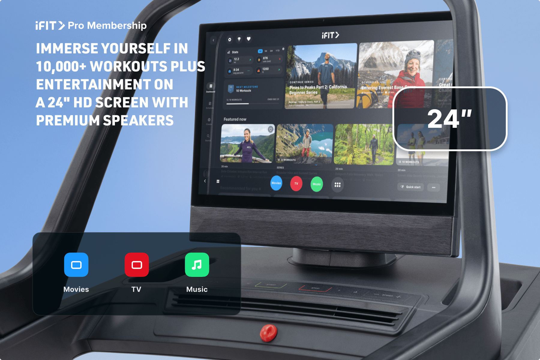 NordicTrack Cinta de correr X24 gallery image
