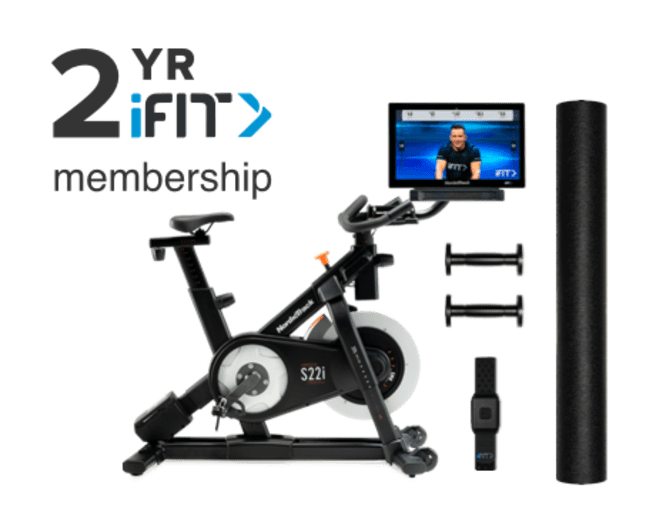 Commercial S22i Ifit Studio Cycle Nordictrack