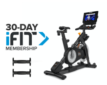 studio shot of Commercial S15i Studio Cycle in a bright room