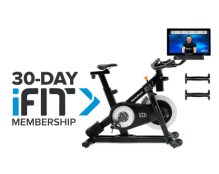 studio shot of Commercial S22i Studio Cycle in a bright room