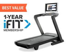 studio shot of 2450 + 1-Year iFIT (Save $72) in a bright room