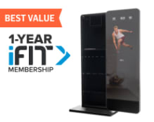 studio shot of Vault + 1-Year iFIT (Save $72) in a bright room