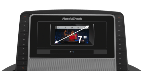 T 7.5 S TREADMILLS console