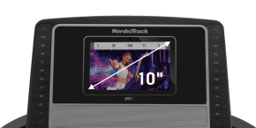 T 8.5 S TREADMILLS console