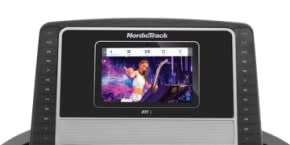 T 8.5 S TREADMILLS console