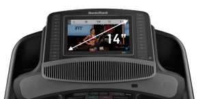 Commercial 2450 TREADMILLS console