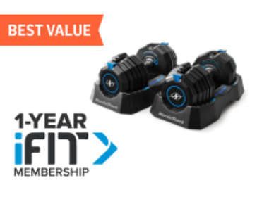 Dumbbell Set + 1-Year iFIT (Save $72)