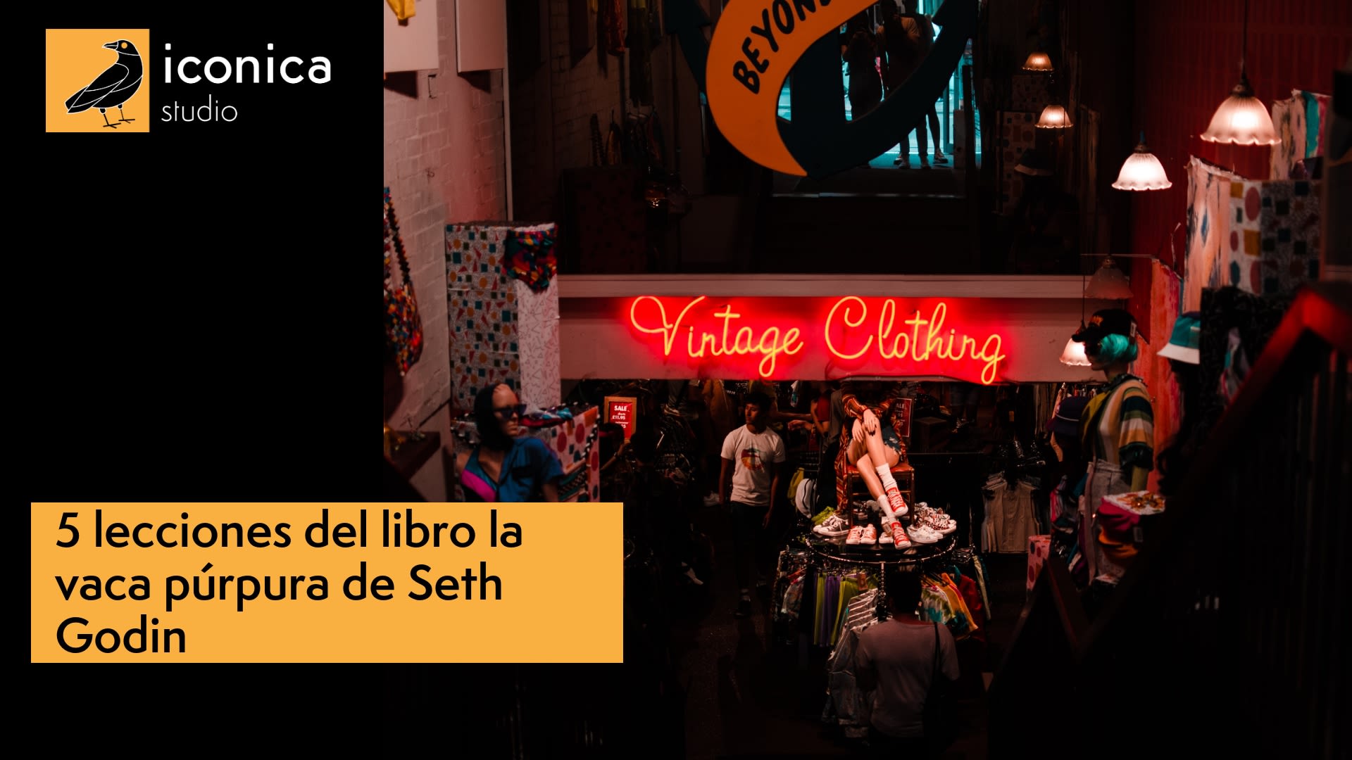 5 lecciones del libro la vaca púrpura de Seth Godin