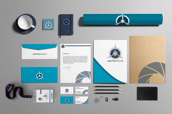 LenteDrone - Identidad Corporativa y Diseño Web