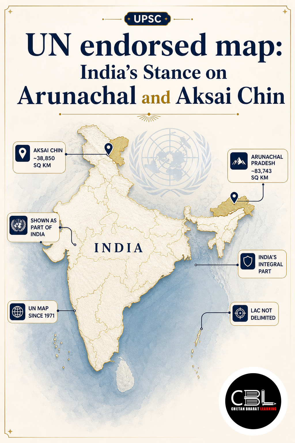 UN endorsed map