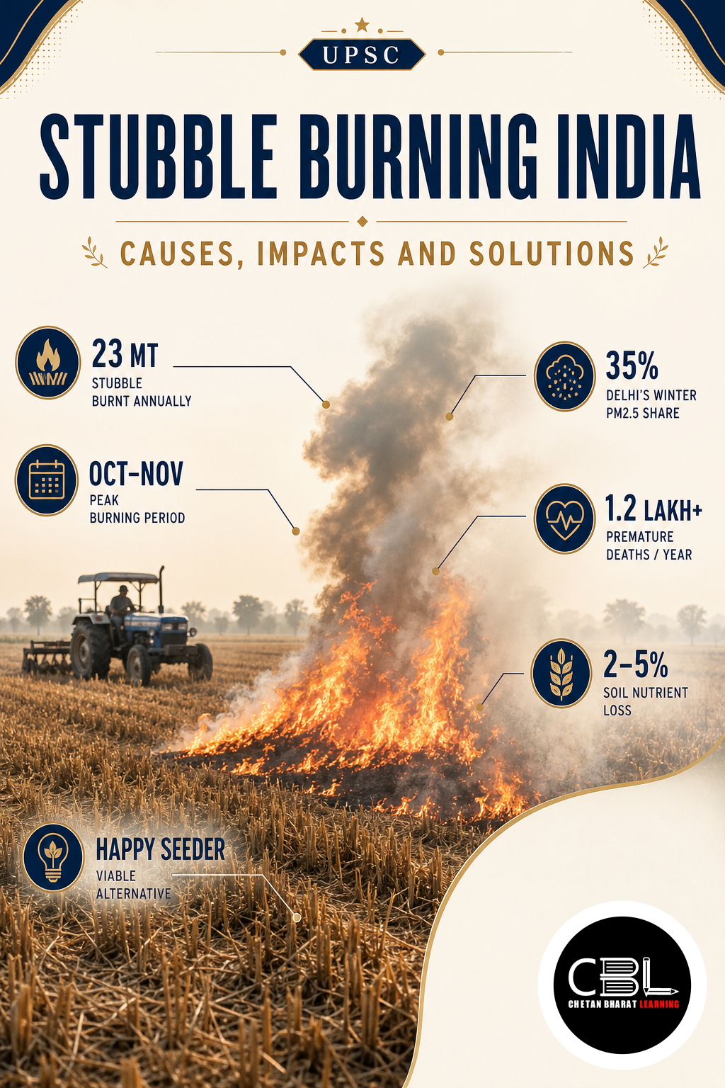 Stubble Burning India