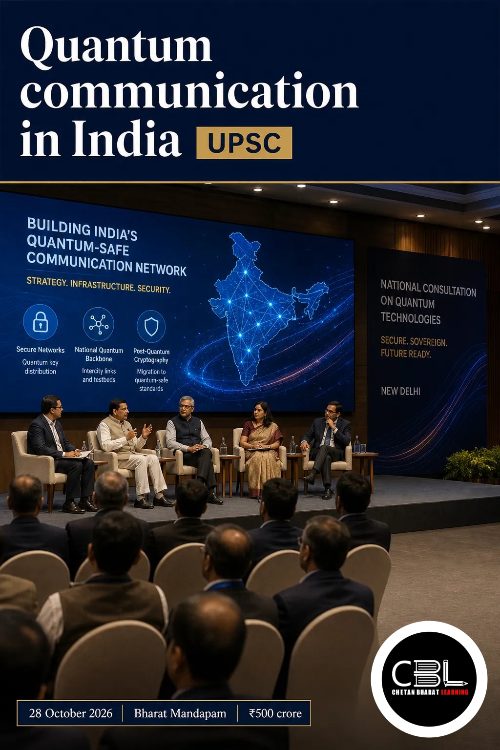 Quantum communication in India
