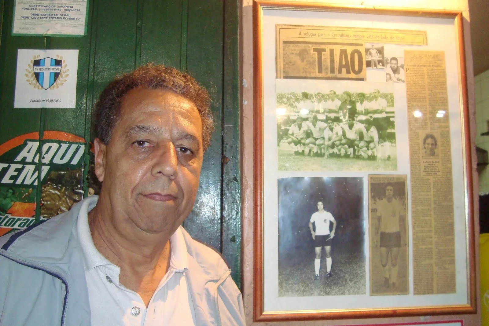 Tião completa 71 anos nesta sexta-feira