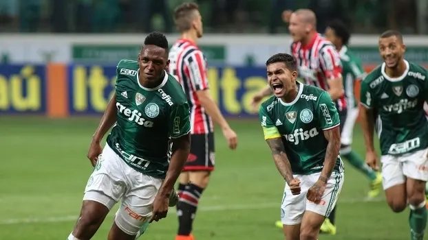 Nos clássicos, Palmeiras é mais eficiente que Flamengo em 2016