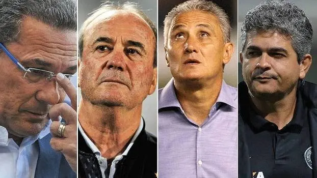 Em desvantagem, 4 dos 5 técnicos já campeões da Copa do Brasil podem ser eliminados agora