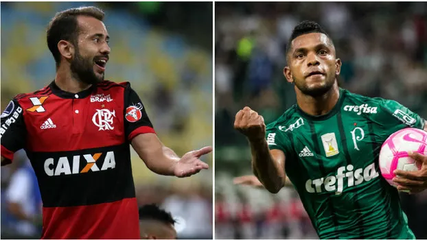 Quem decepcionou mais? Compare os reforços de 2017 de  Palmeiras e Flamengo 