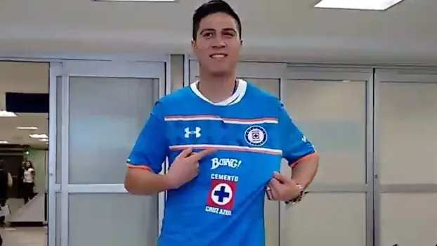 Na chegada ao México, Cristaldo diz que já acompanhava o Cruz Azul havia um ano