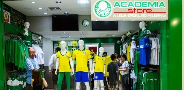Academia Store promove 'Liquida Verdão' de produtos oficiais