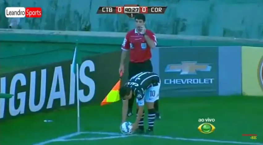VÍDEO - Gol de Felipe, Coritiba 0 x 1 Corinthians - Série A 26/07/2015