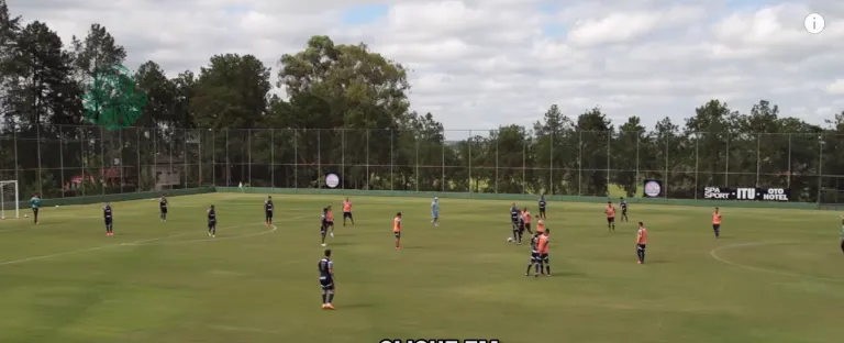 Gols do treino recreativo do Verdão na despedida de Itu-SP